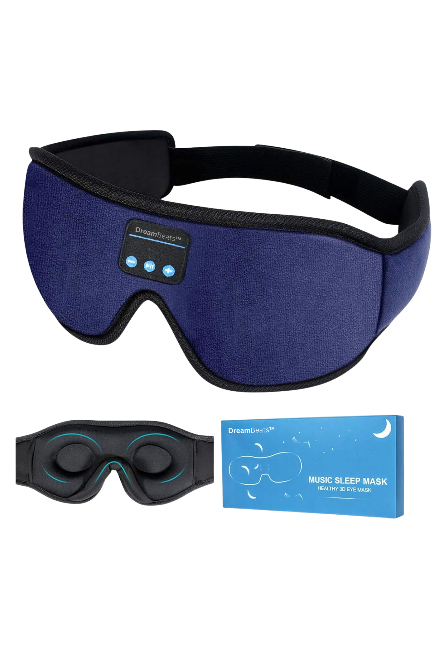 DreamBeats™ (Lightime Tunnel) – Bluetooth Sleep Mask
