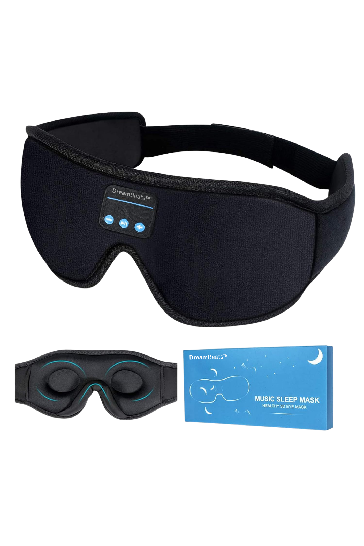 DreamBeats™ (Lightime Tunnel) – Bluetooth Sleep Mask