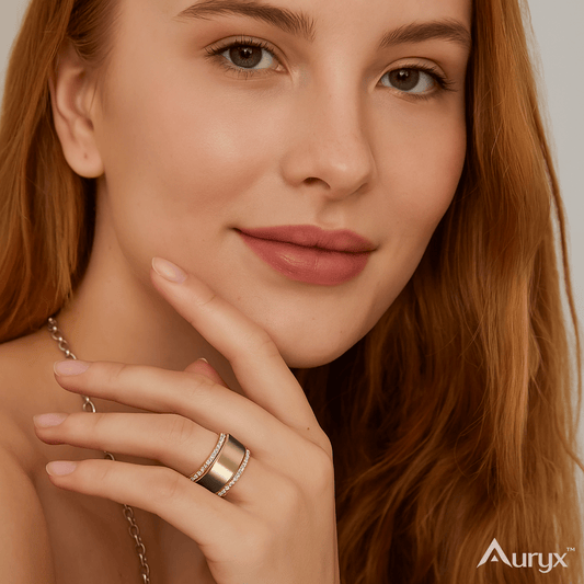 Auryx™ Elegant Stacking Band - Yviora